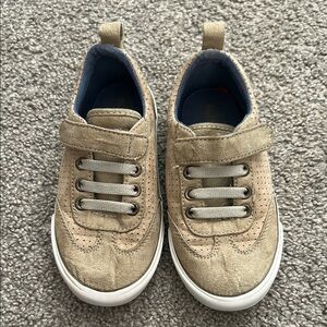 Old Navy Tan Sneakers Slip-On Style